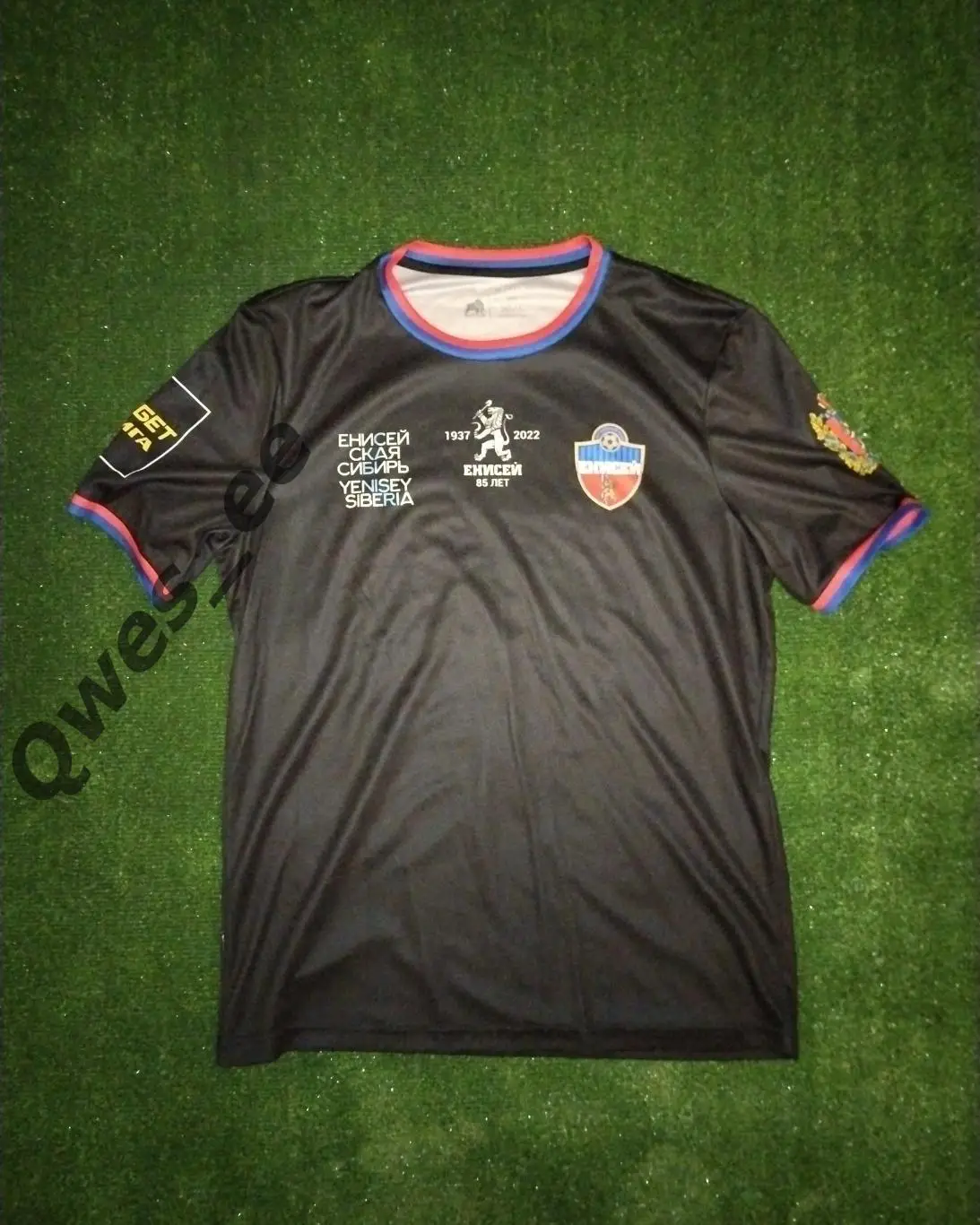 Футболка ФК Енисей Красноярск Вратарка №1 Станислав Антипин Сезон 2022-2023 4