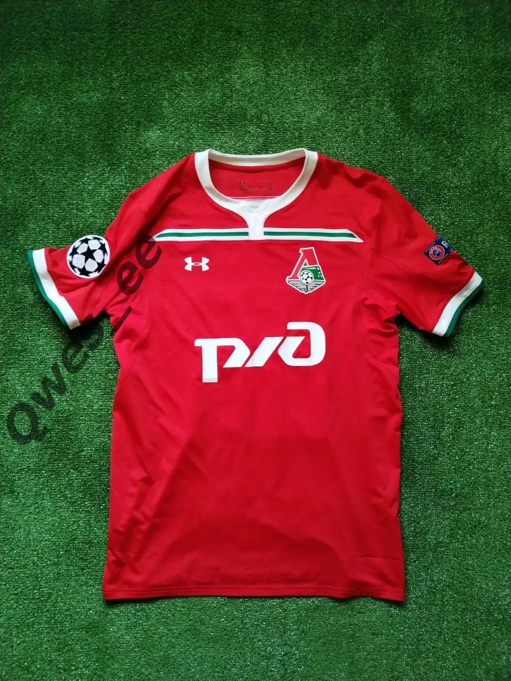 Футболка ФК Локомотив Москва Алексей Миранчук Лига Чемпионов сезон 2018-2019 1