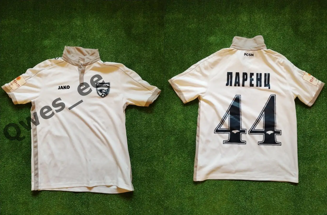 Матчевая (match worn) футболка Сибирь Новосибирск Ларенц сезон 2018-2019