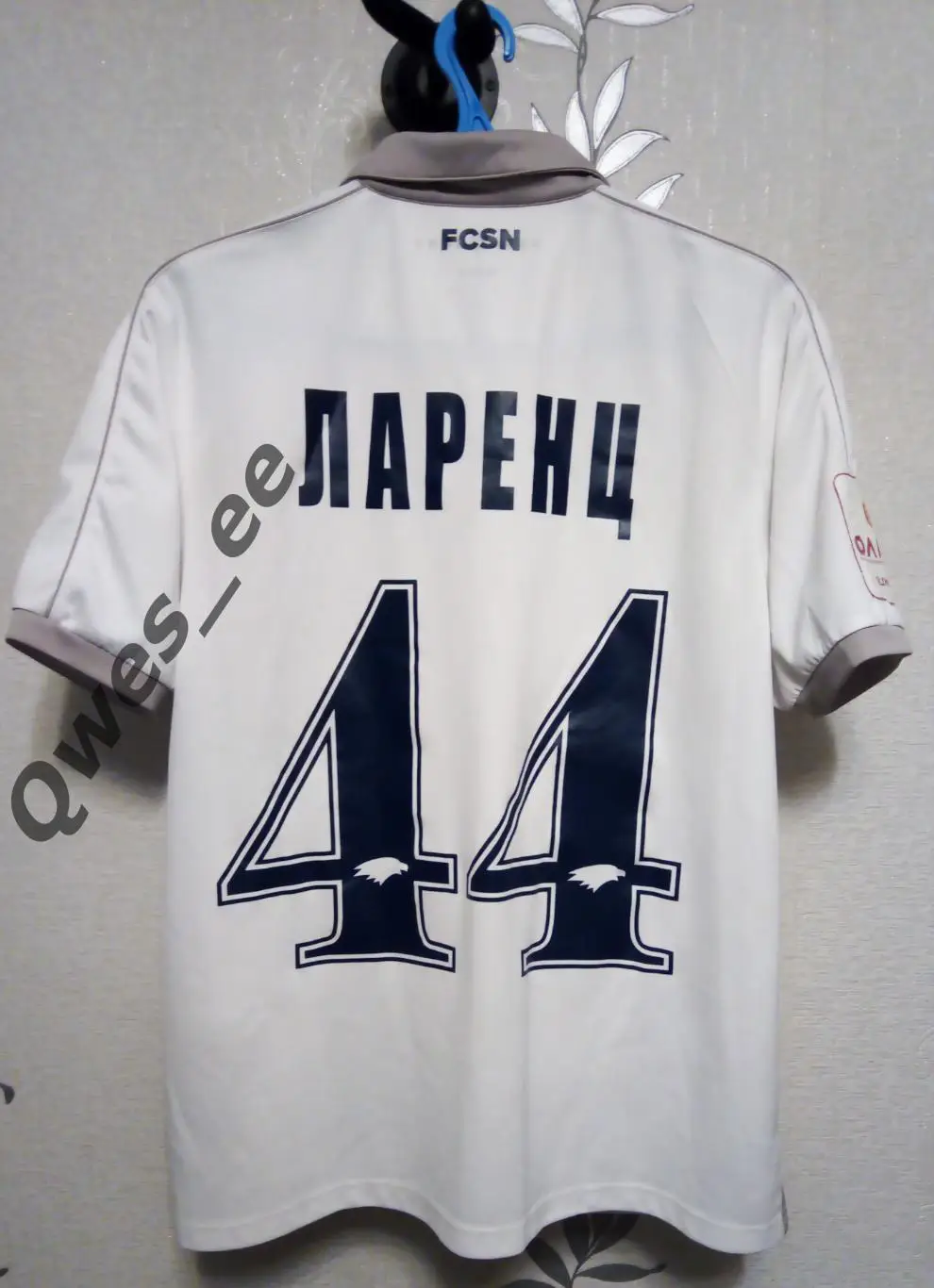 Матчевая (match worn) футболка Сибирь Новосибирск Ларенц сезон 2018-2019 2