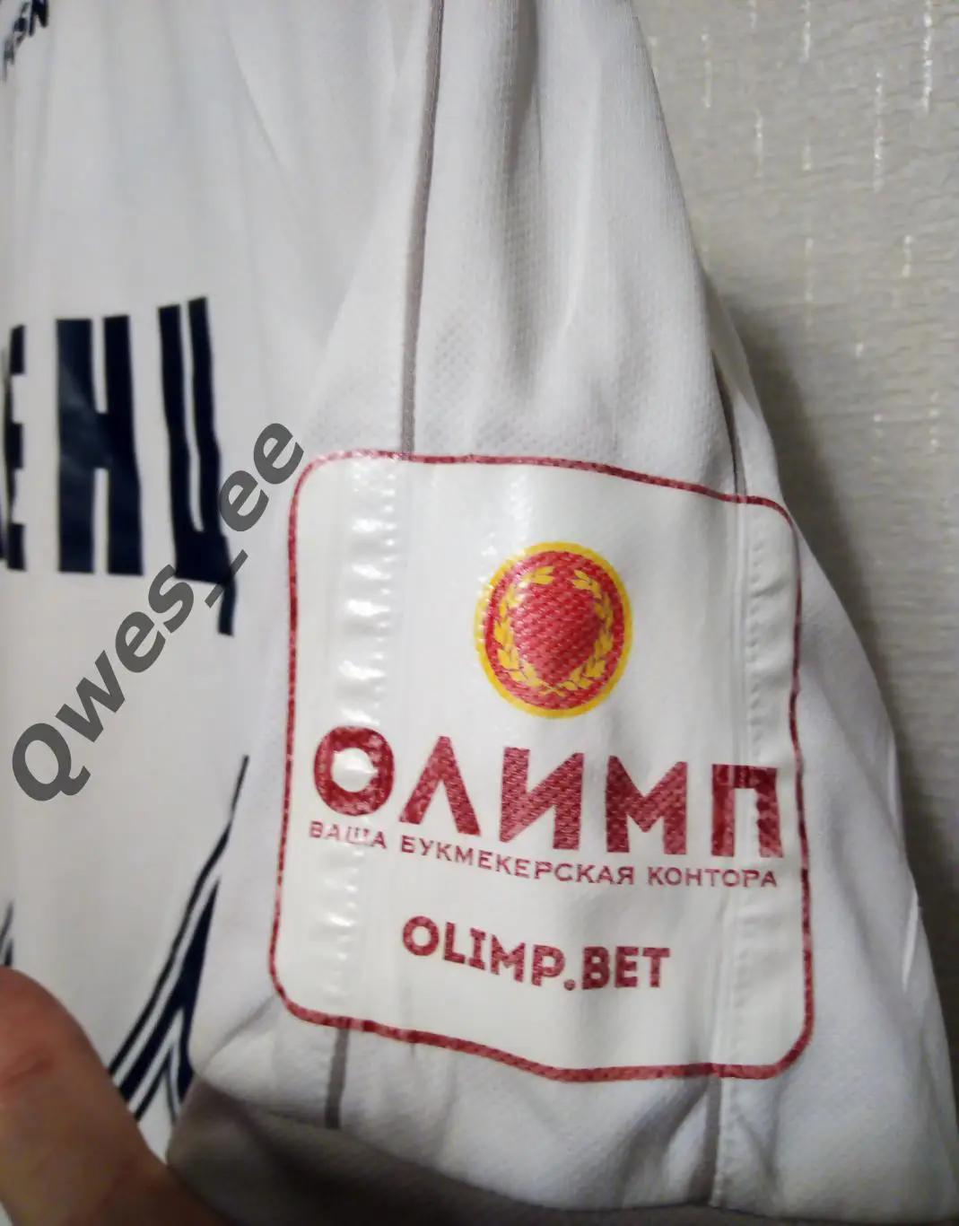 Матчевая (match worn) футболка Сибирь Новосибирск Ларенц сезон 2018-2019 3