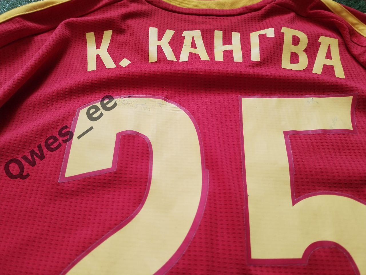 Матчевая (match worn) футболка Арсенал Тула Кангва Кингс сезон 2019-2020 3
