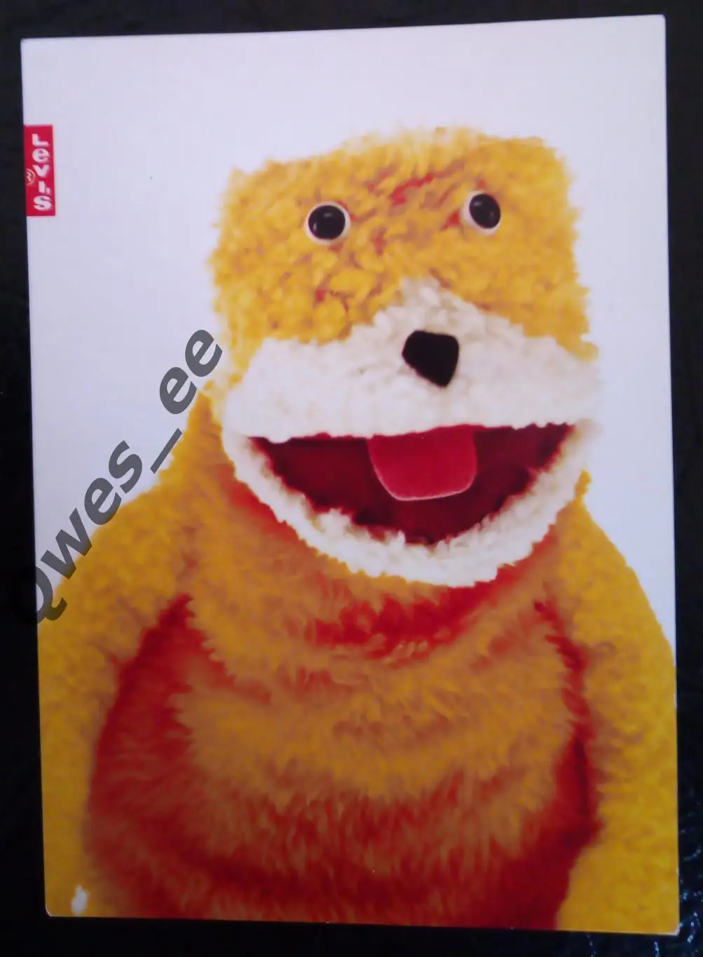 Почтовая карточка. Левис. Levi's 1