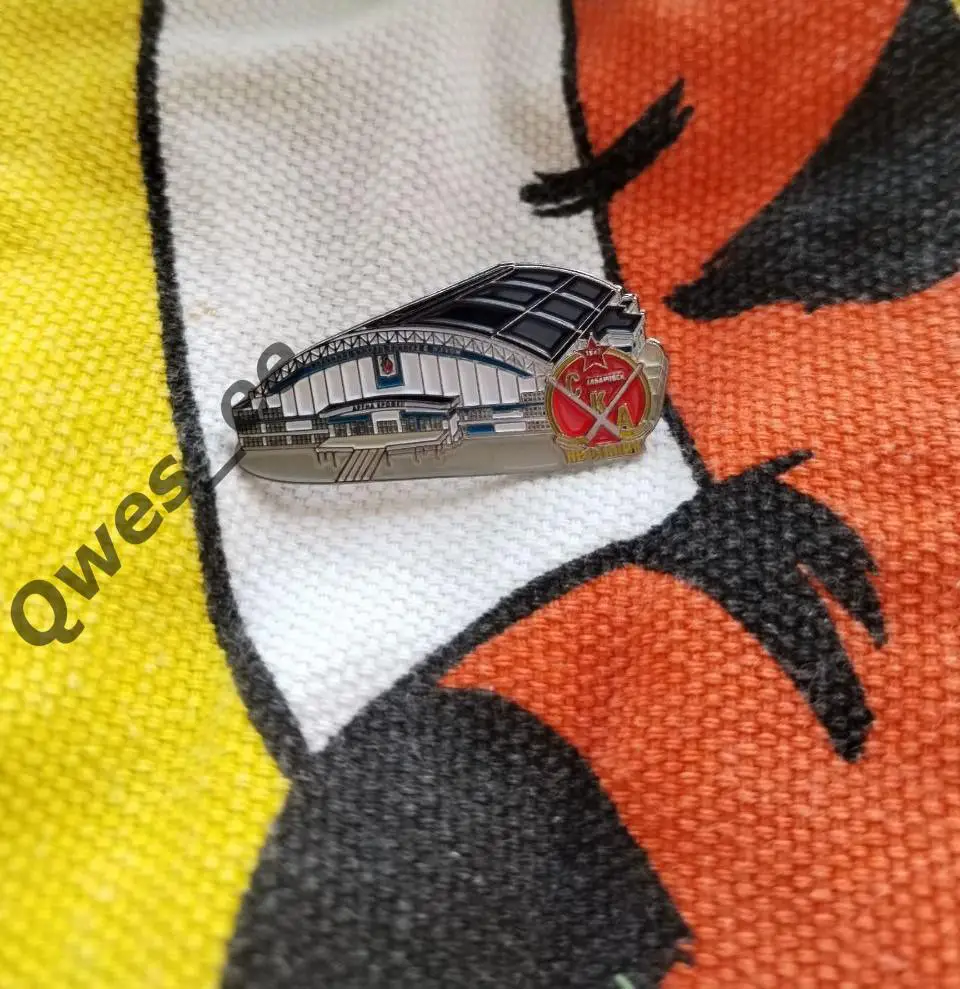 Значок стадион Ерофей СКА-Нефтяник Хабаровск хоккей с мячом