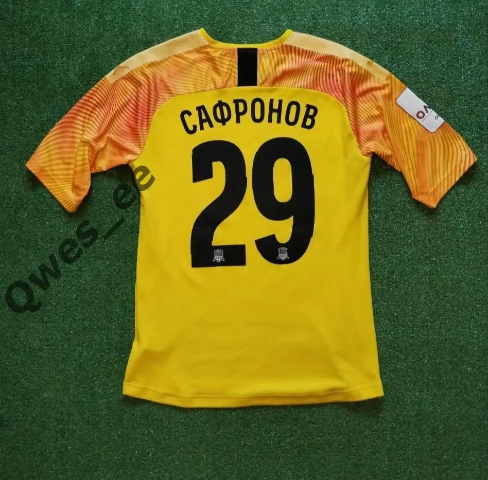 Матчевая футболка ФК Краснодар-2 №29 Роман Сафронов сезон 2019-2020 2