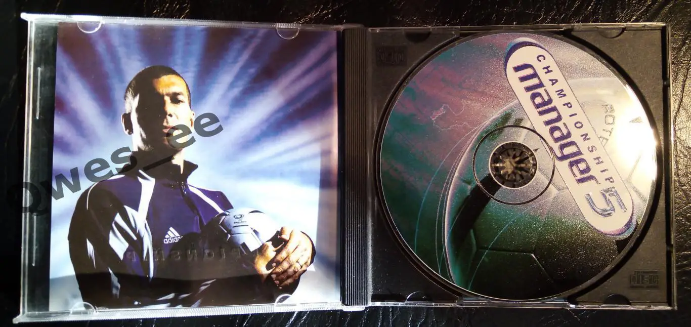 Диск футбол игра на PC Чемпионшип менеджер Championship manager 5 DVD 1