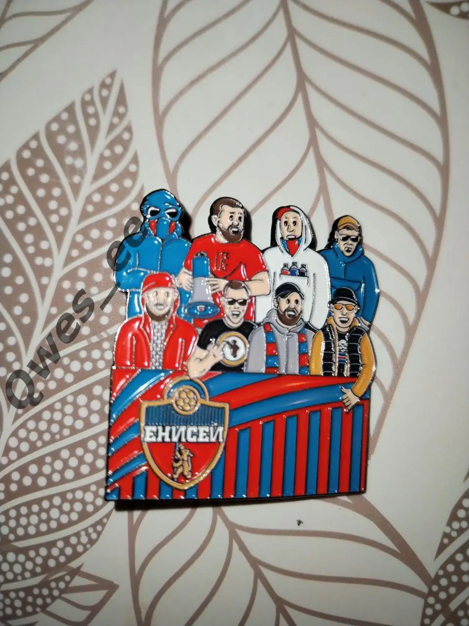 Значок Енисей Красноярск фанатский Трибуна