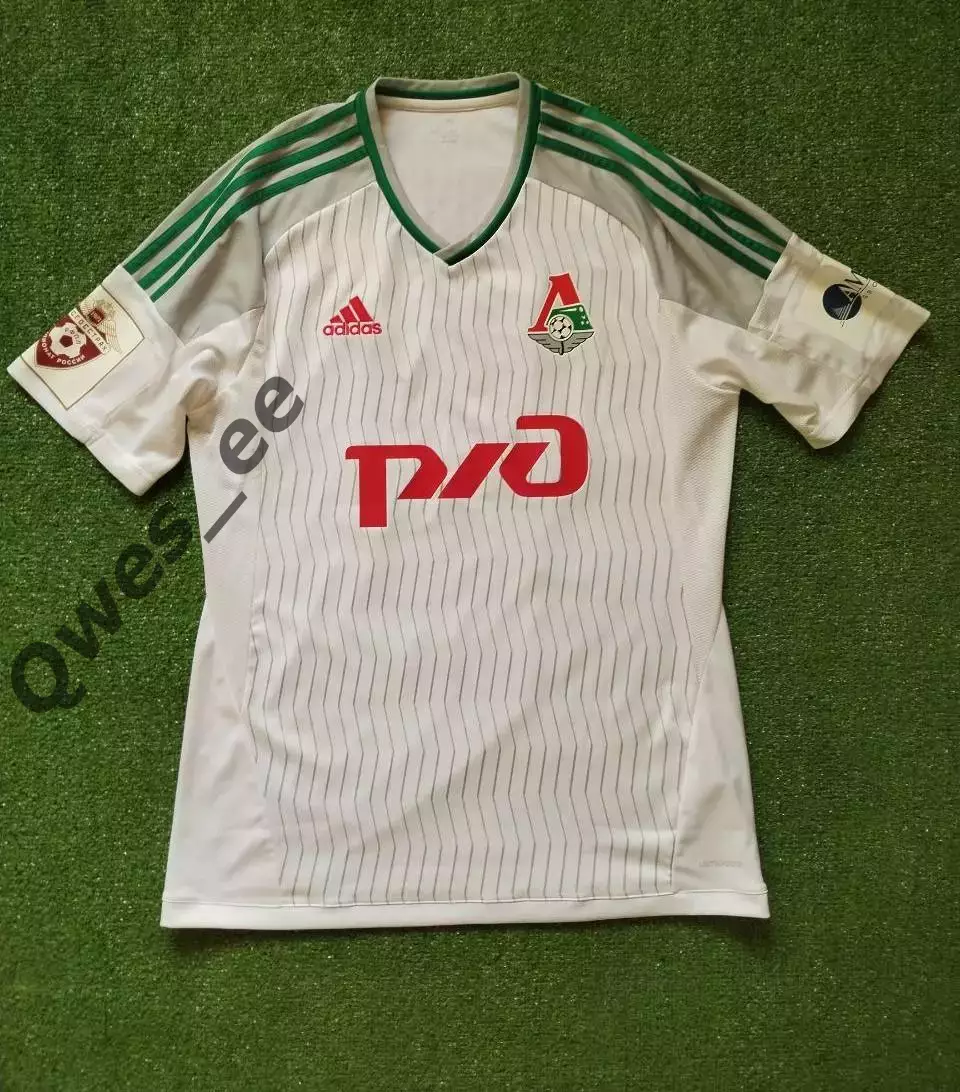 Матчевая футболка ФК Локомотив №71 Александр Разоренов сезон 2015-2016 1