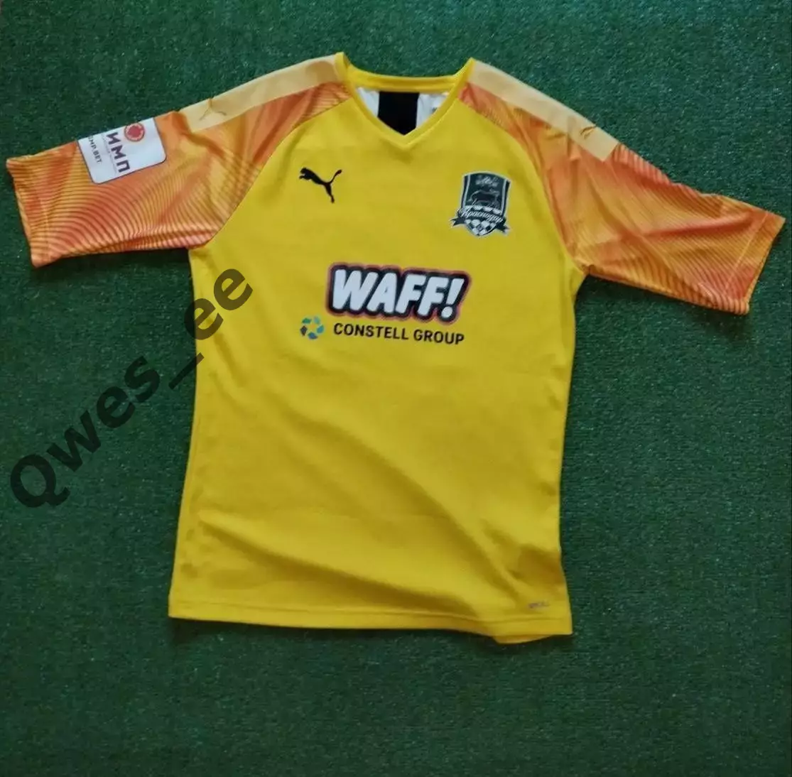 Матчевая футболка ФК Краснодар-2 №29 Роман Сафронов сезон 2019-2020 1