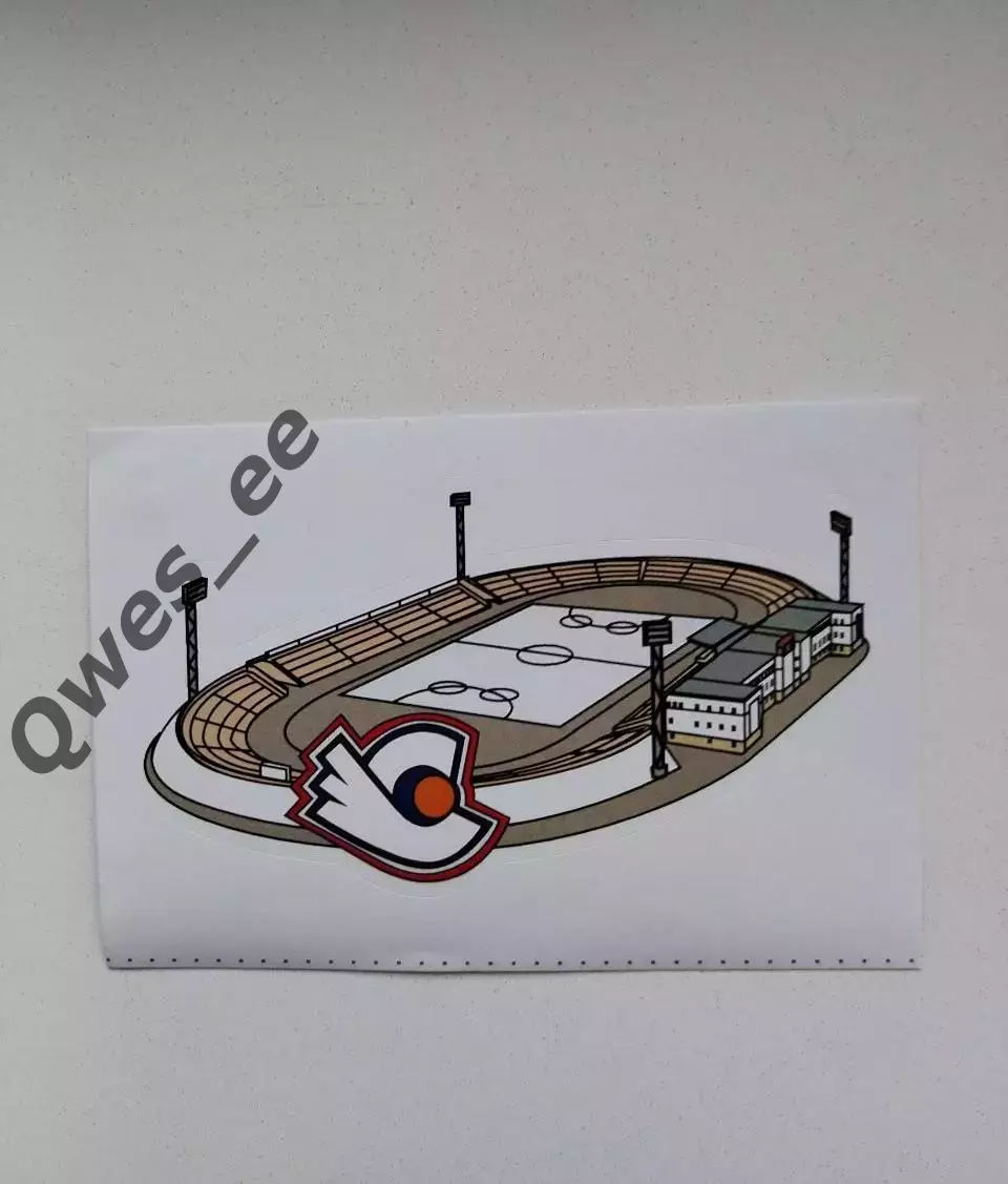 Стикер наклейка хоккей с мячом стадион Труд Старт Нижний Новгород