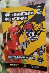 Енисей Красноярск - Сочи 18 августа 2024