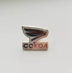 Значок Хоккей Сокол Красноярск ВХЛ сезон 2023-2024