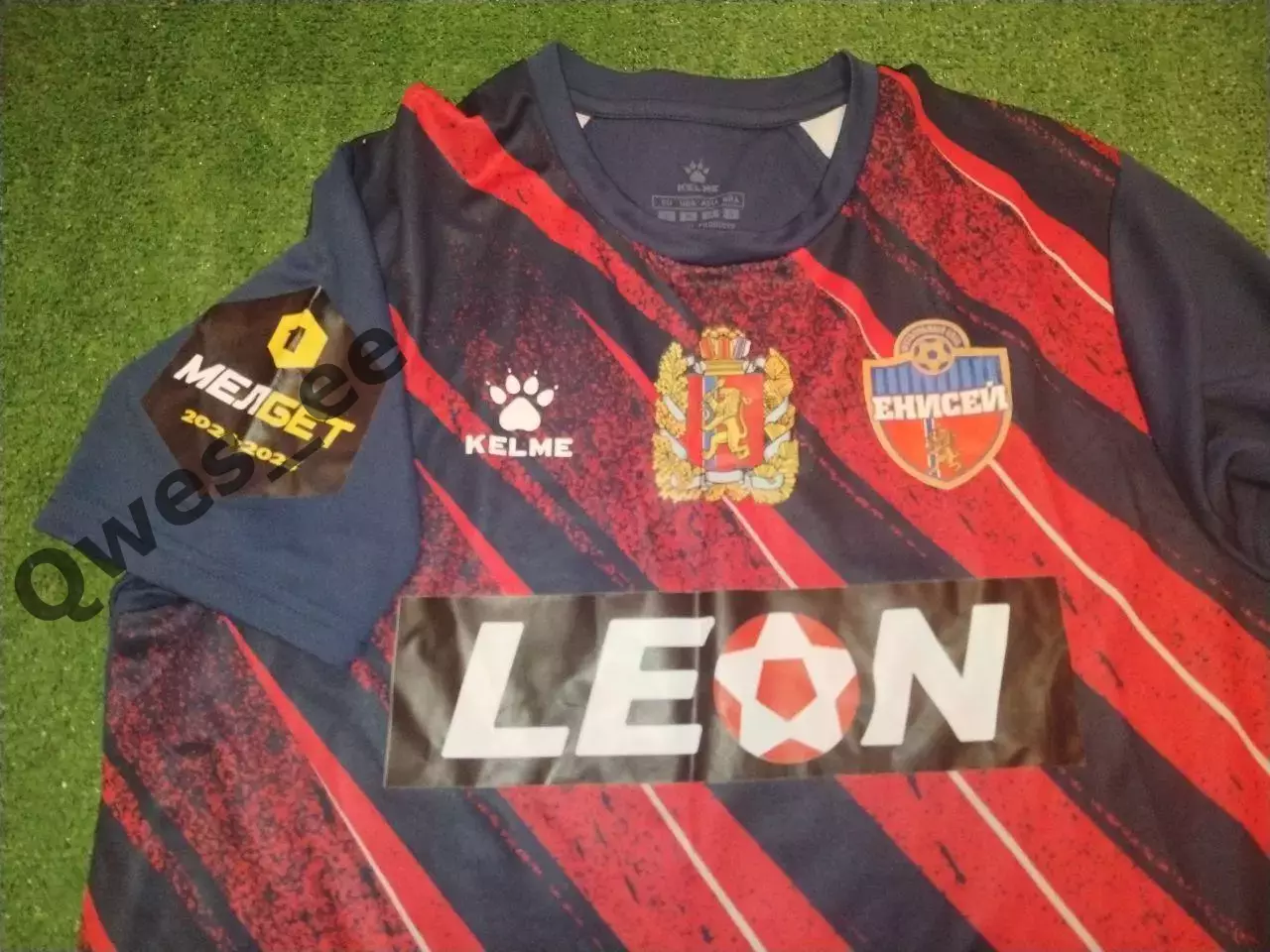 Матчевая футболка ФК Енисей Красноярск №20 Максим Лайкин сезон 2024-2025 3