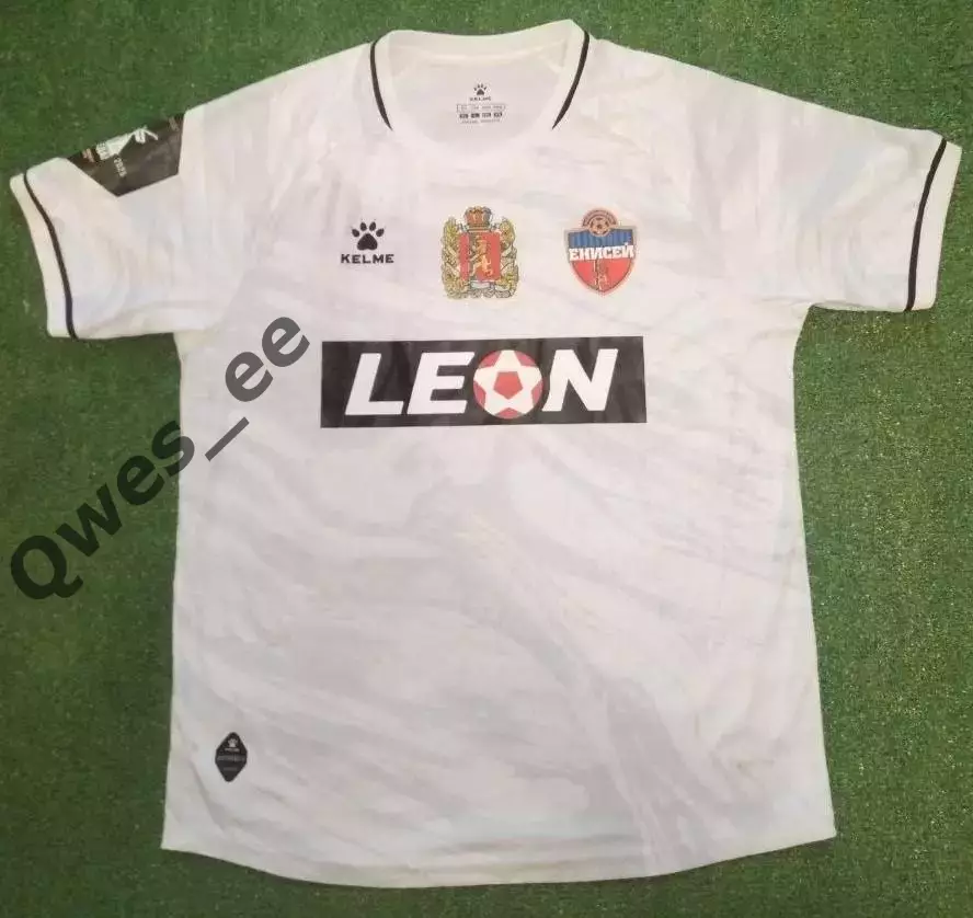 Матчевая футболка ФК Енисей Красноярск №62 Владислав Кравцов сезон 2024-2025 1