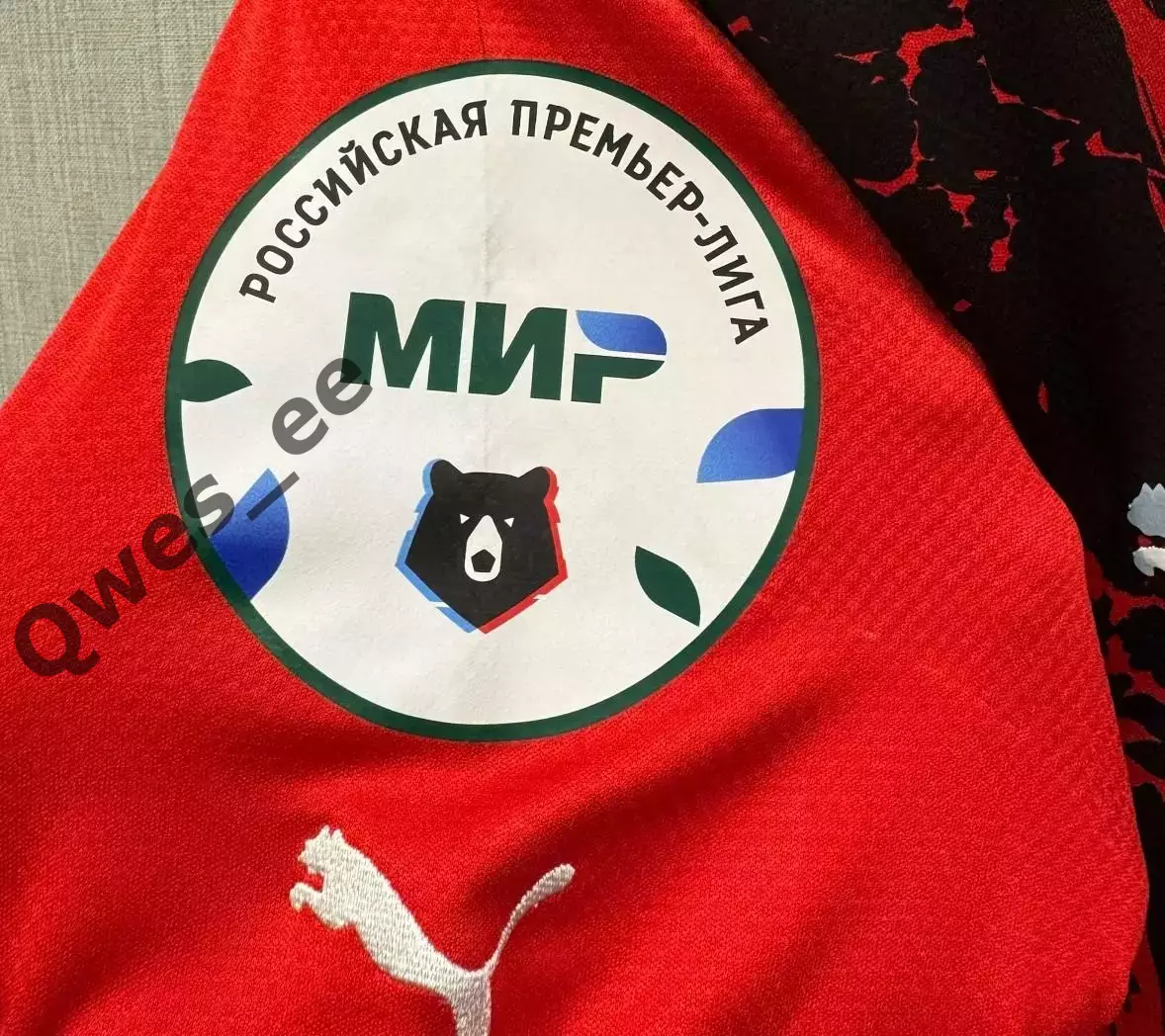 Матчевая футболка ФК Химки Московская область №36 Исмаил Дибиров сезон 2022-2023 1