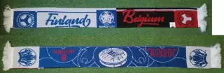 Матчевый шарф Финляндия - Бельгия Евро 2020