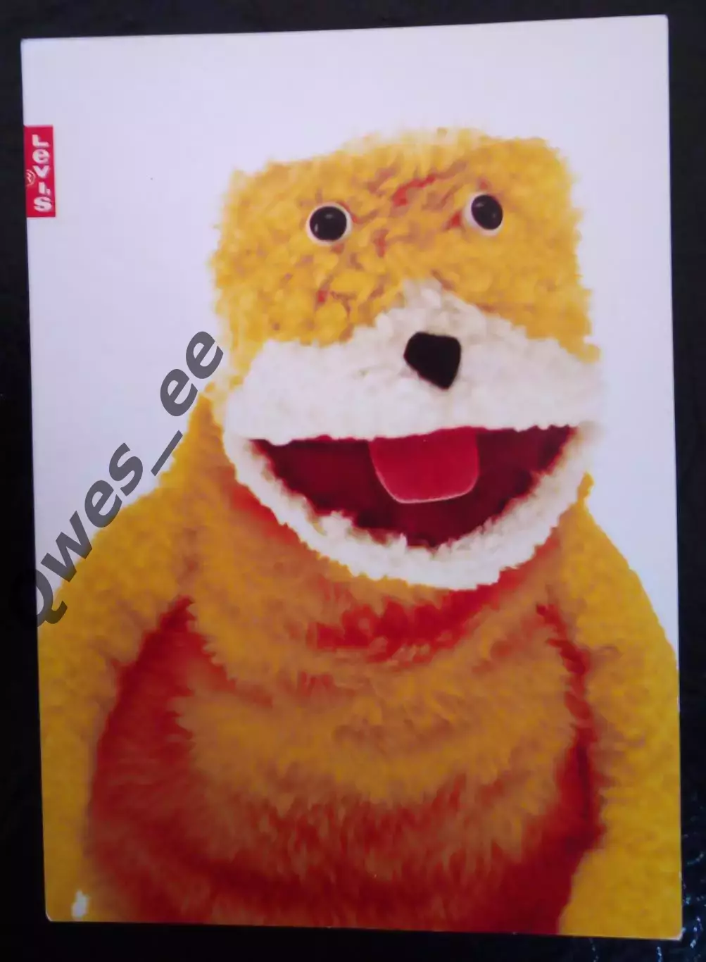 Почтовая карточка. Левис. Levi's 1