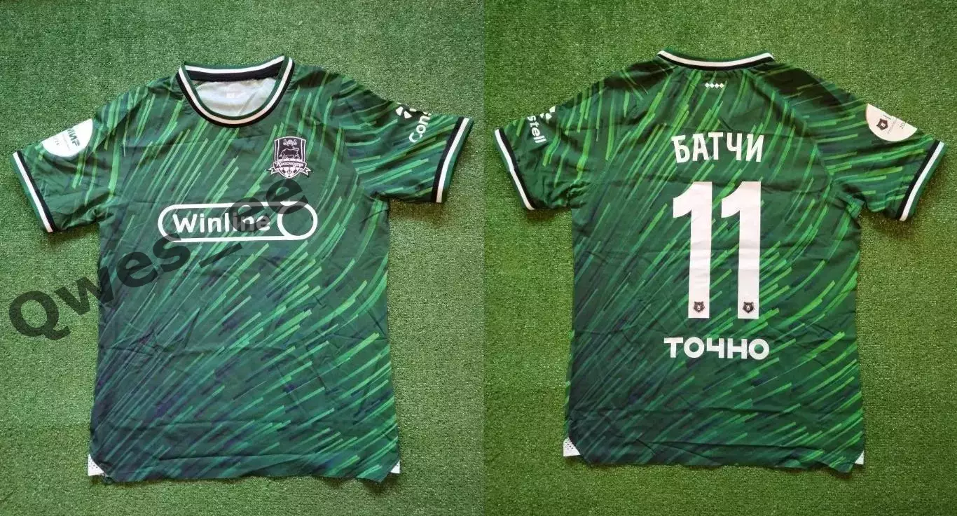Матчевая футболка ФК Краснодар №11 Батчи сезон 2023-2024