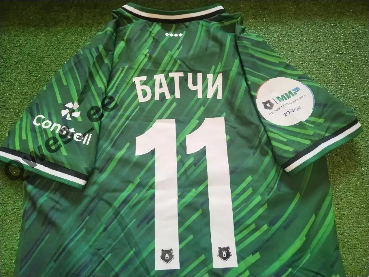 Матчевая футболка ФК Краснодар №11 Батчи сезон 2023-2024 5