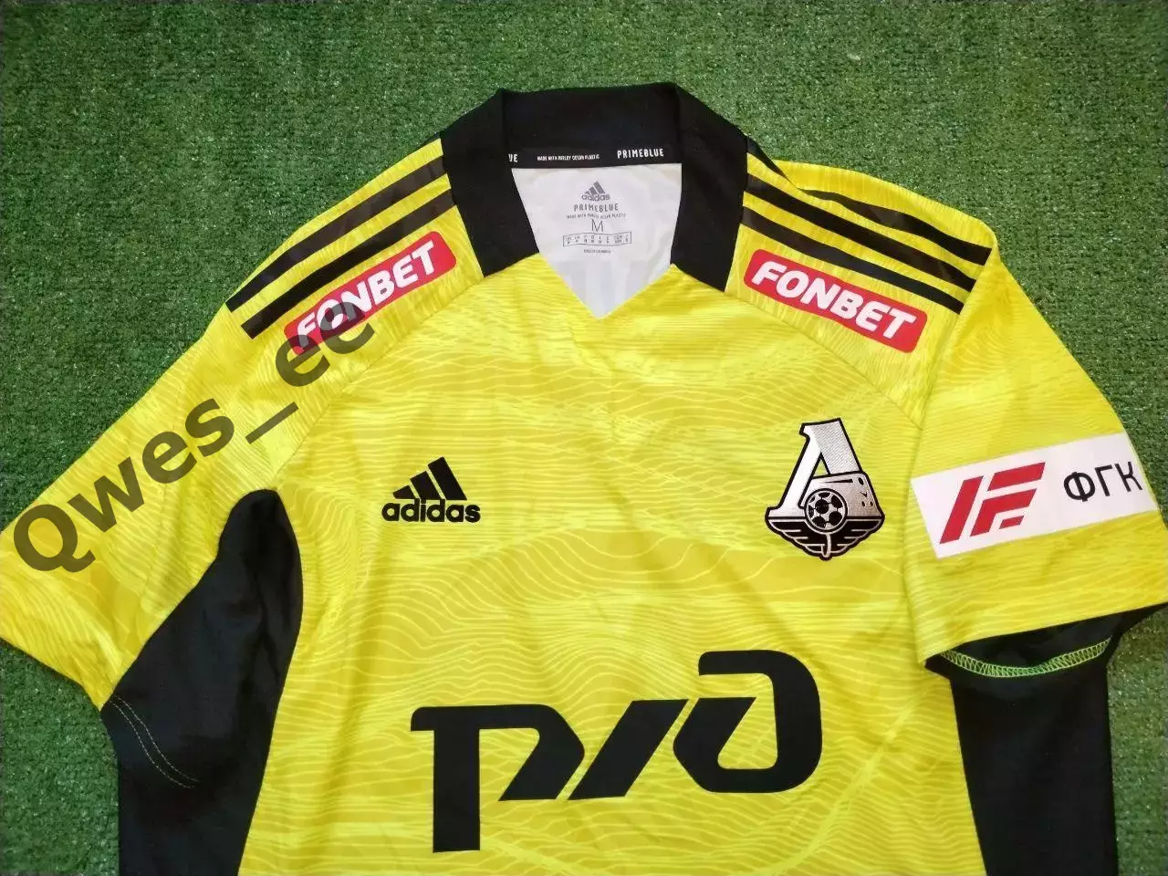 Матчевая футболка ФК ФК Локомотив Москва Вадим Другов сезон 2022-2023 3