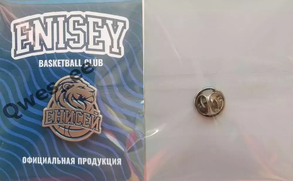 Значок баскетбол БК Енисей Красноярск сезон 2025-2026