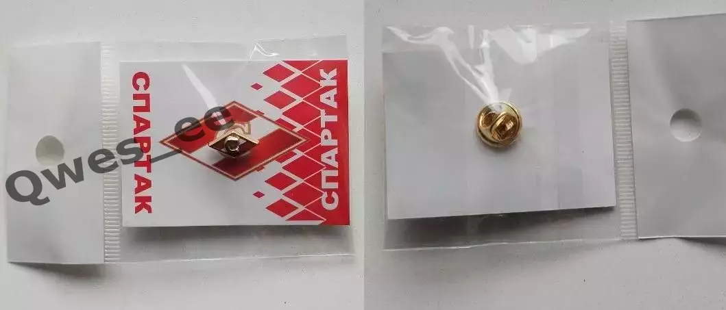 Значок фрачник Спартак