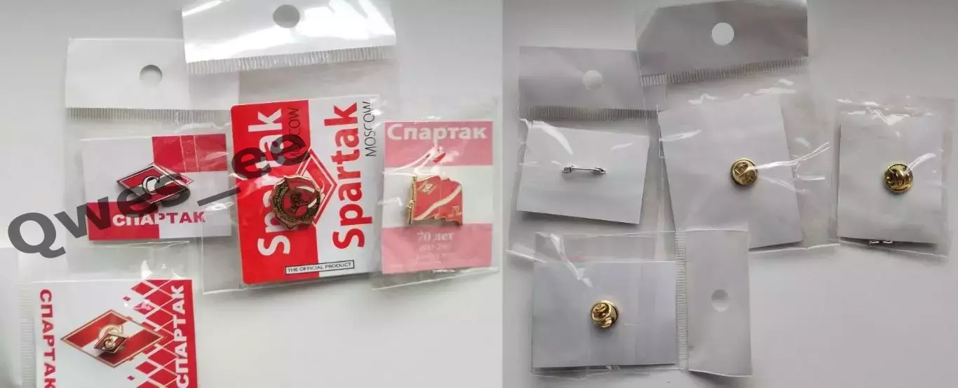 Набор значков Спартак