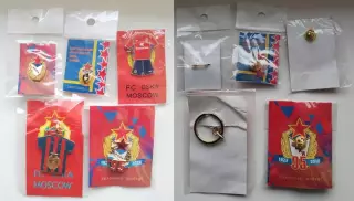 Набор значков ЦСКА