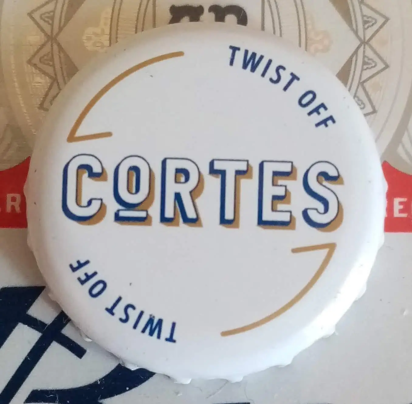 Кронен-пробка. Пиво Cortes Tequila. Польша