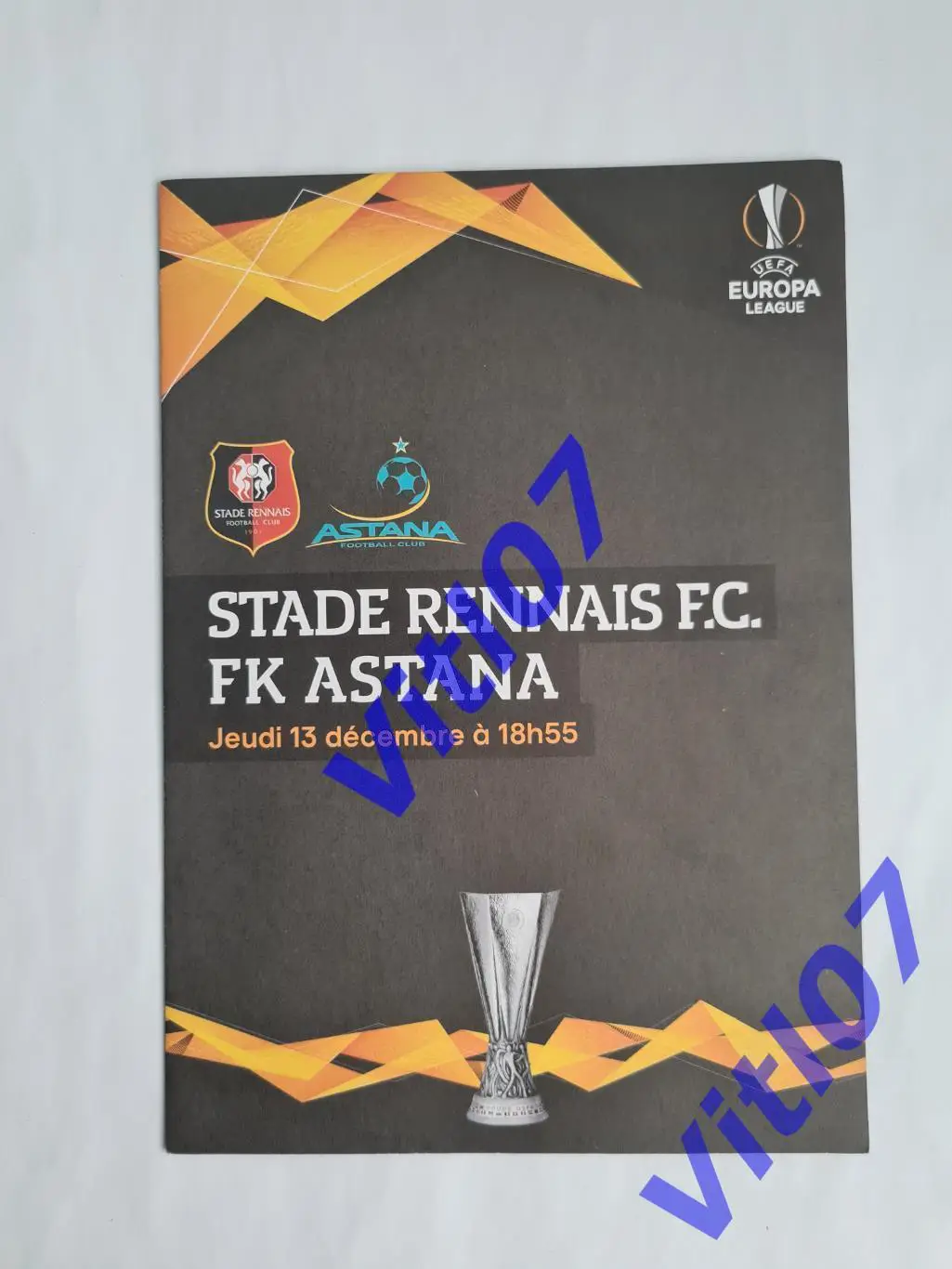 Ренн Франция - Астана Казахстан 2018 - Лига Европы