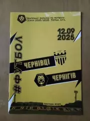Буковина Чернівці - ФК Чернігів 12.09.2025