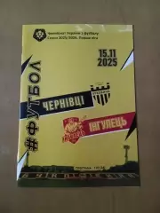 Буковина Чернівці - Інгулець Петрове. 15.11.2025