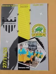 Буковина Чернівці - Нива Тернопіль 27.11.2022