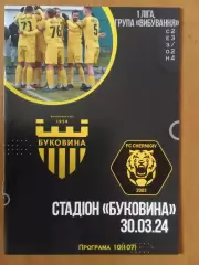 Буковина Чернівці - ФК Чернігів-ШВСМ 30.03.2024