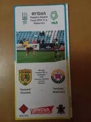 Буковина Чернівці - Іллічівець Маріуполь 08.05.2017