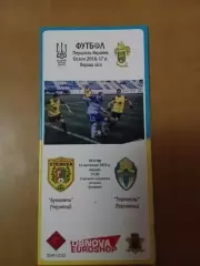 Буковина Чернівці - ФК Тернопіль 13.11.2016 (гра не відбулася)