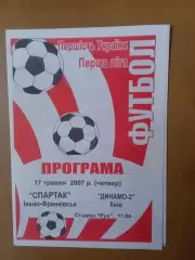Спартак Івано-Франківськ - Динамо-2 Київ 17.05.2007