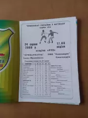 Прикарпаття Івано-Франківськ - ПФК Олександрія 24.08.2008
