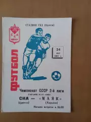 СКА Одеса - Маяк Харків 24.05.1987