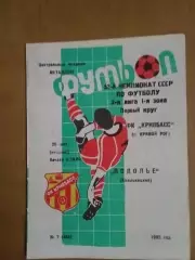 Кривбас Кривий Ріг - Поділля Хмельницький 29.05.1990