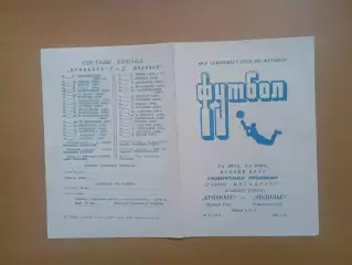 Кривбас Кривий Ріг - Поділля Хмельницький 23.07.1986