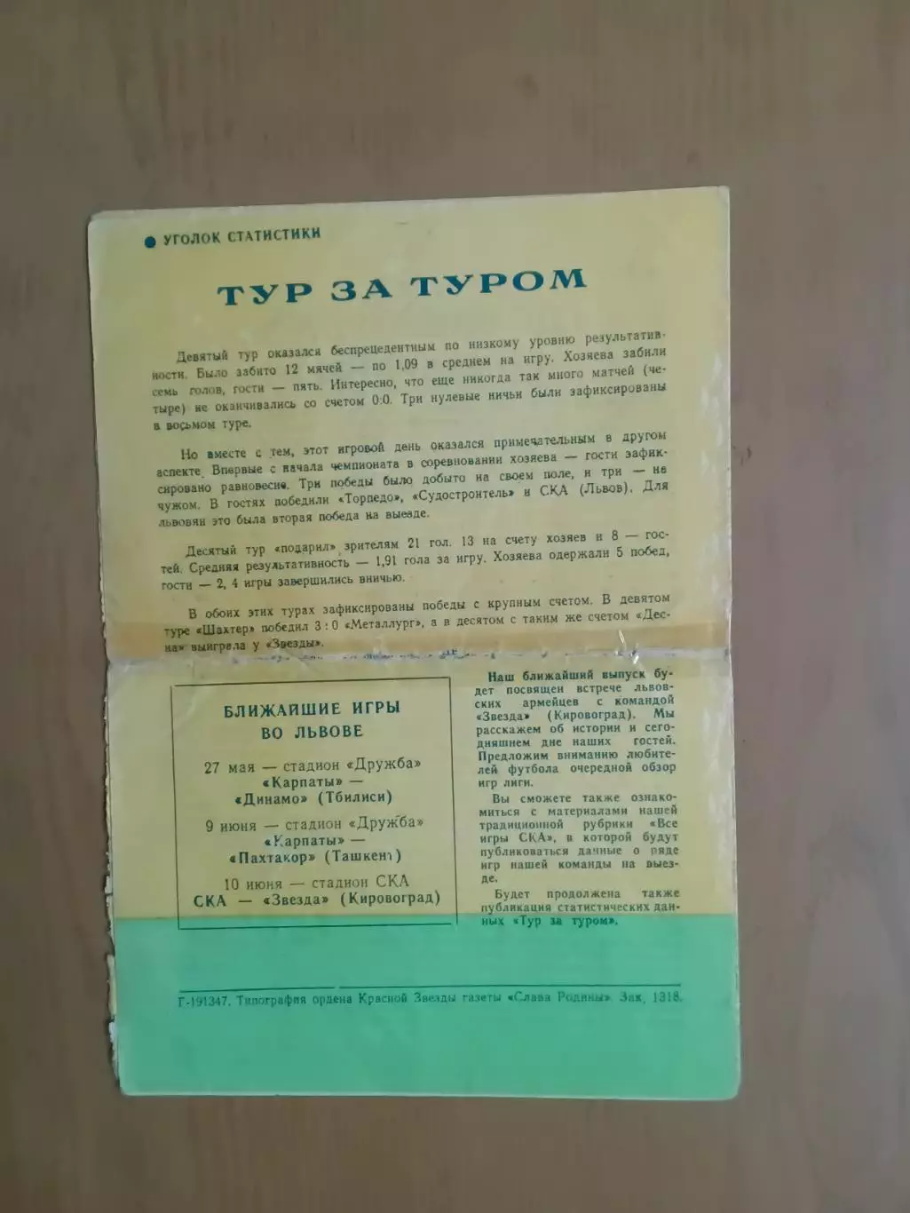 СКА Львів - Суднобудівник Миколаїв 25.05.1980 1