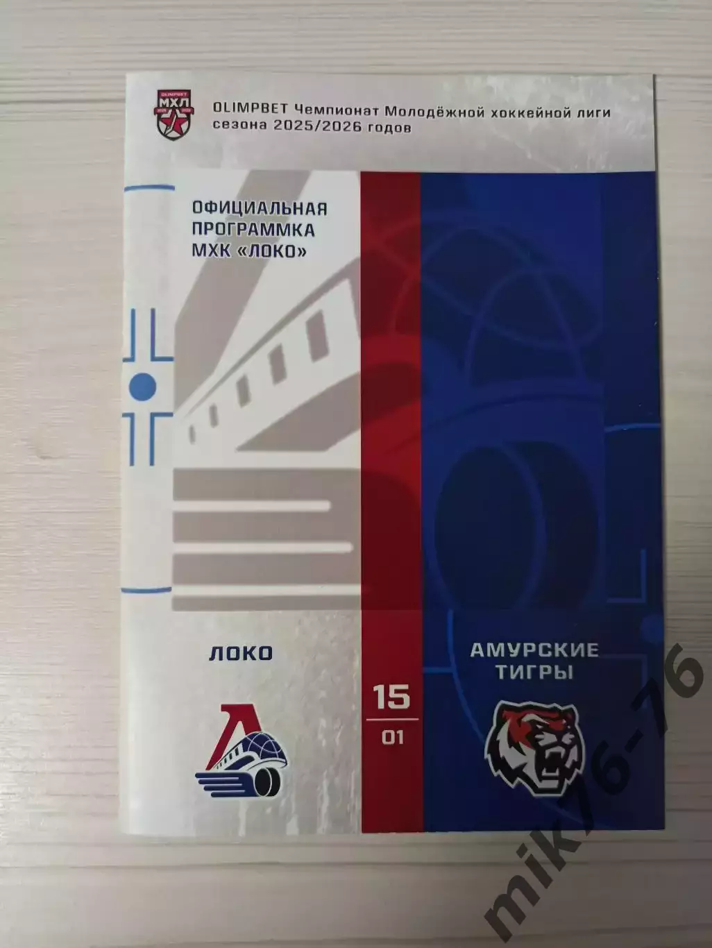 Локо (Ярославль)-Амурские тигры (Хабаровск)-15.01.2026