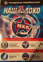 локо-чайка (нижний новгород),атланты,тверичи (тверь),ска-варяги-2017/18