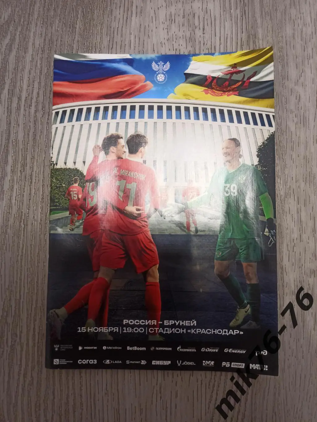 РОССИЯ-БРУНЕЙ-15.11.2024