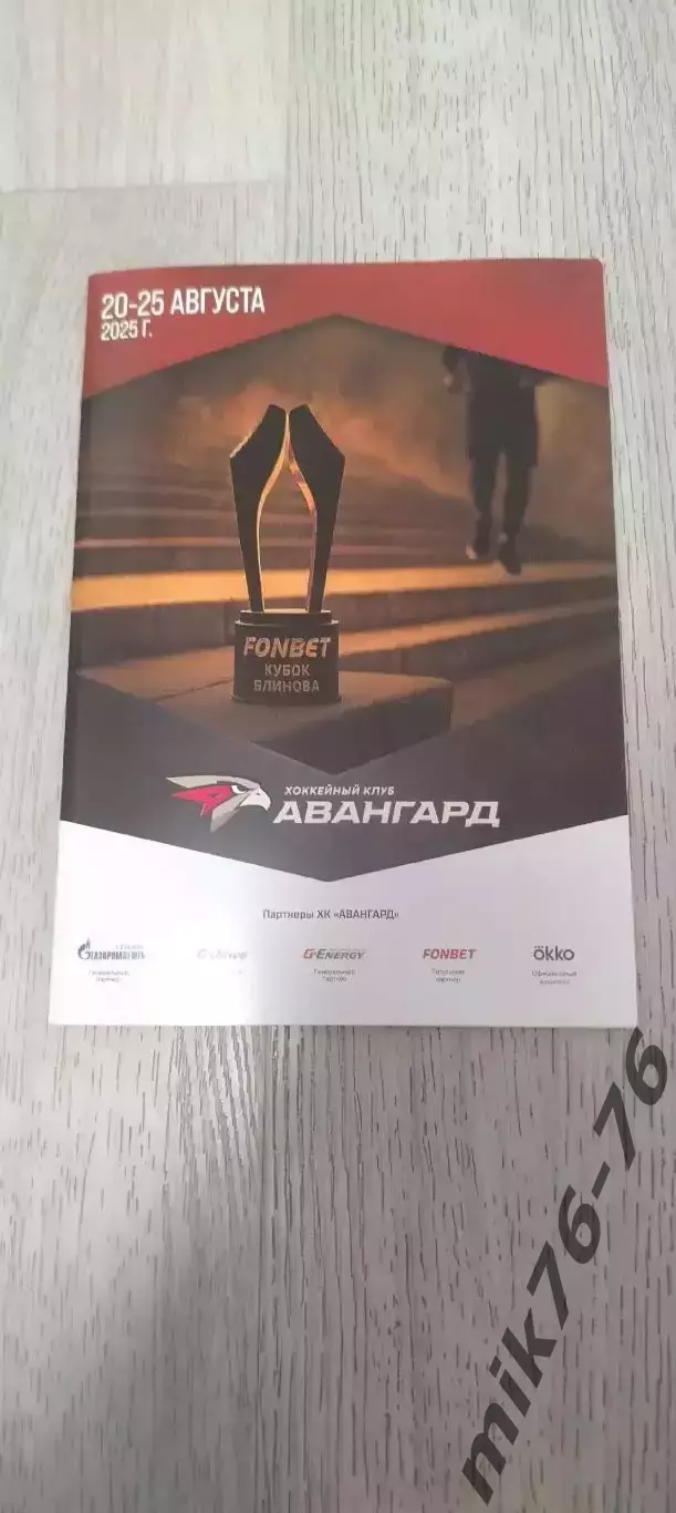 Турнир Блинова.Авангард,Нефтехимик,Сибирь, Северсталь -20-25.08.2025