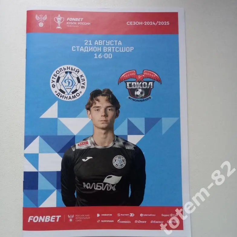 Кубок РФ 2024 Динамо Киров-Сокол Казань