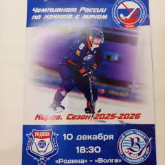ЧР хоккей с мячом 2025/2026 Родина Киров-Волга Ульяновск