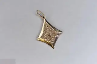 №25/6 КУЛОН СЕРЕБРЯНЫЙ СЕРЕБРО 875 пр, ЗВЕЗДА.