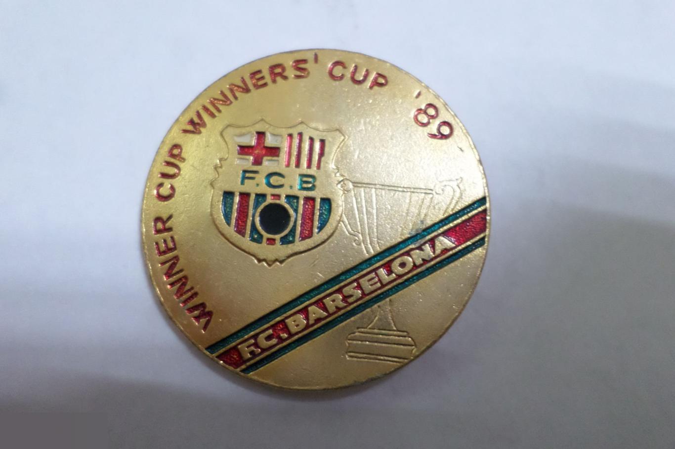 №29 спорт ФУТБОЛ СССР.WINNER CUP WINNERS CUP'89 ОБЛАДАТЕЛЬ КУБКА ЧЕМПИОНОВ БАРСЕЛОНА 89